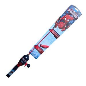 Shakespeare Marvel Avengers Iron Man Kit Combo 2' 6" Small Fishing Pole NWT